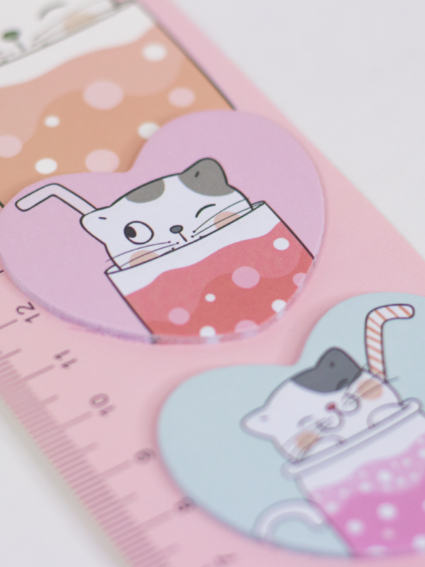Mini Post its "Boba cats"